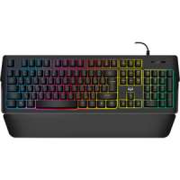 Клавиатура Sven KB-G9400 SV-019594 черная, 104кл, RGB-подсветка, 1.8м